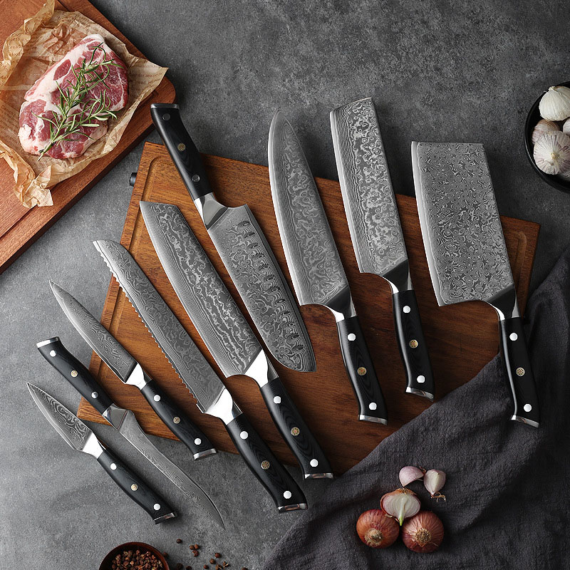 What do you know about various types of kitchen knives